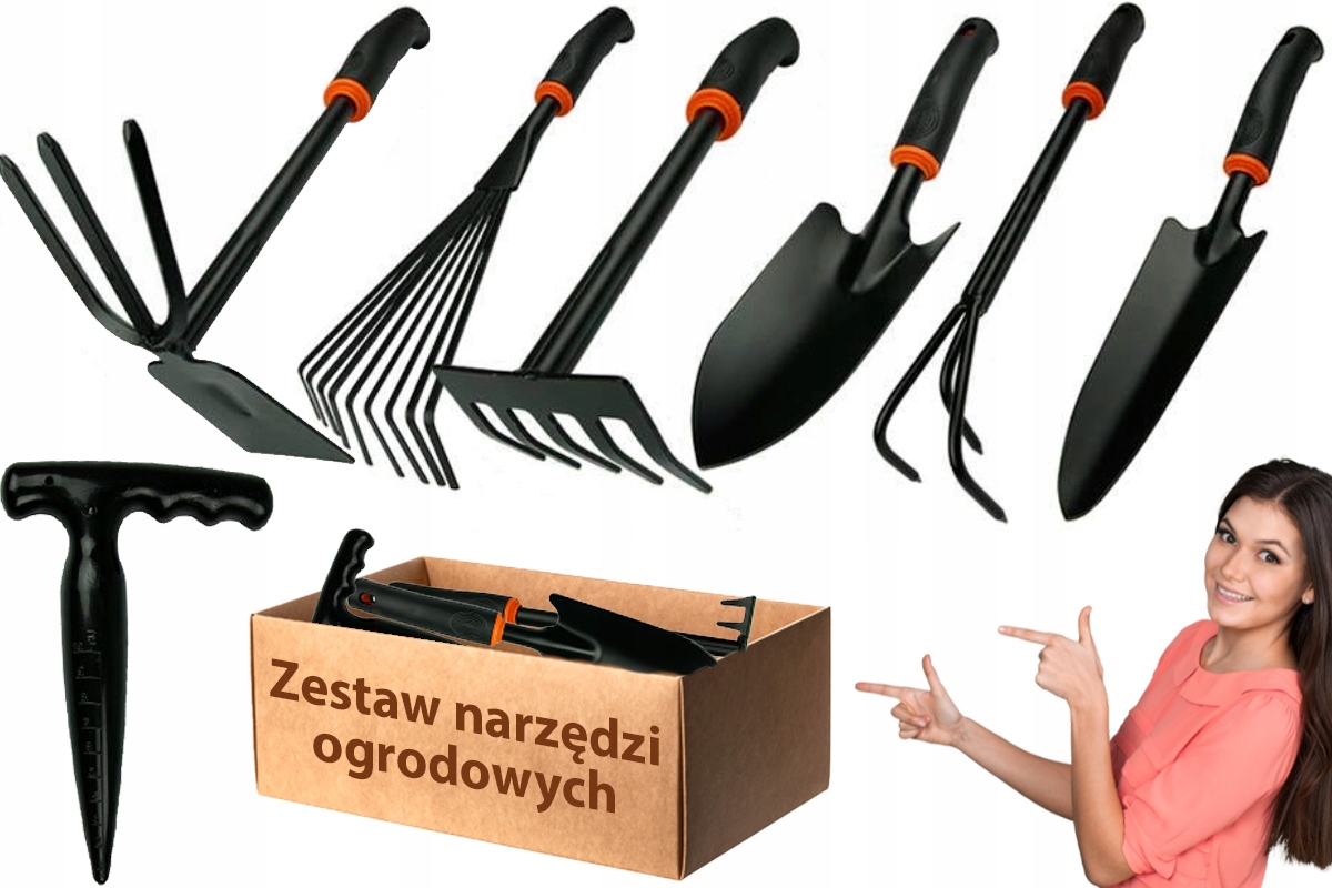 Sada záhradníckeho náradia Rolmarket 7 ks.